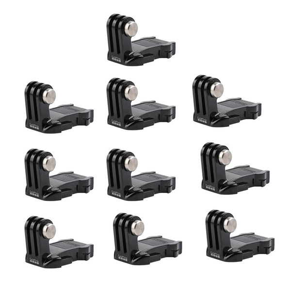 10Pcs Basic Quick Release Flat Buckle Clip Mount Base Adapter for Gopro Hero9 8 7 6 5