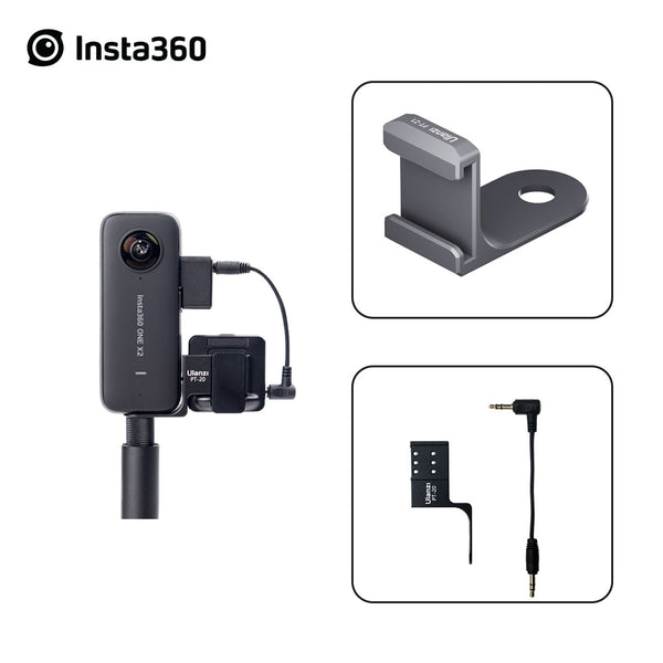 Insta360 ONE X2 Cold Shoe, Makes Microphone Setup Completely Invisible, Sport Action Camera Accessory