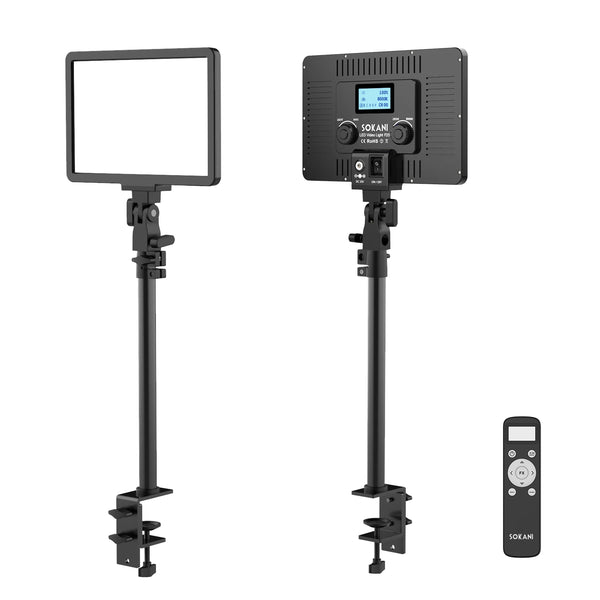 Sokani P25 Dimmable LED Video Light Panel Fill Lamp Photography Lighting For Live Stream Photo Studio Video E-sports Meetings