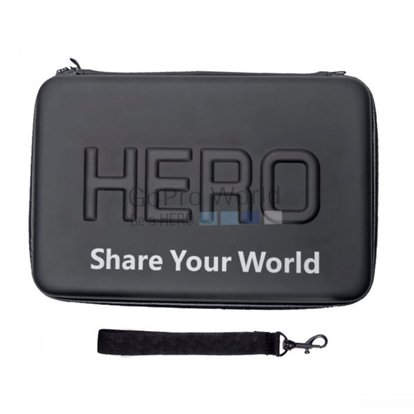 13" Large Size Pu Shockproof Waterproof Portable Case for Gopro Hero 4 HERO 3+ Hd  2