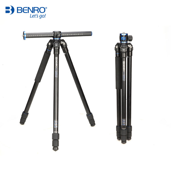 Benro SystemGO GA157T Tripod Aluminum Camera Stand Monopod For DSLR 3 Section Carrying Bag Max Loading 12kg