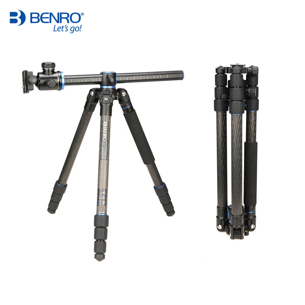 Benro SystemGO GC268TB2 Tripods Carbon Fiber Camera Stand Monopod For DSLR With B2 Ballhead 4 Section Max Loading 16kg