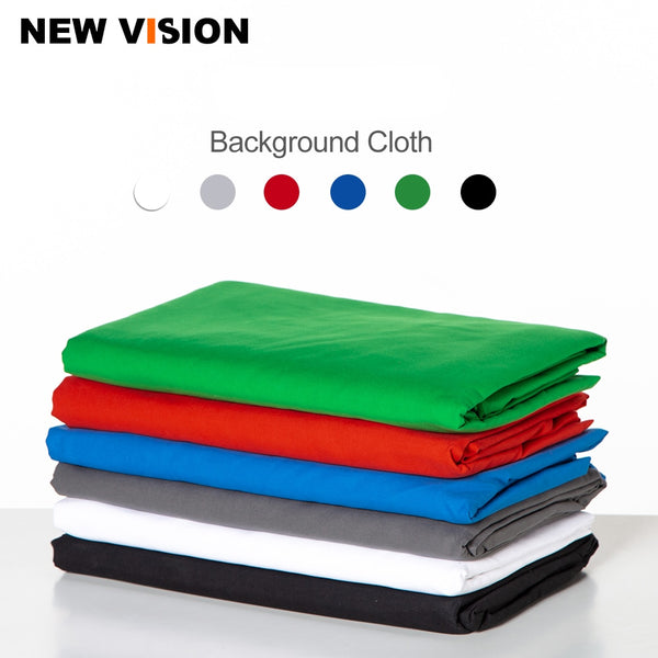 Black White Green Red Color Cotton Textile Muslin Photo Backgrounds Studio Photography Screen Chromakey Backdrop Cloth