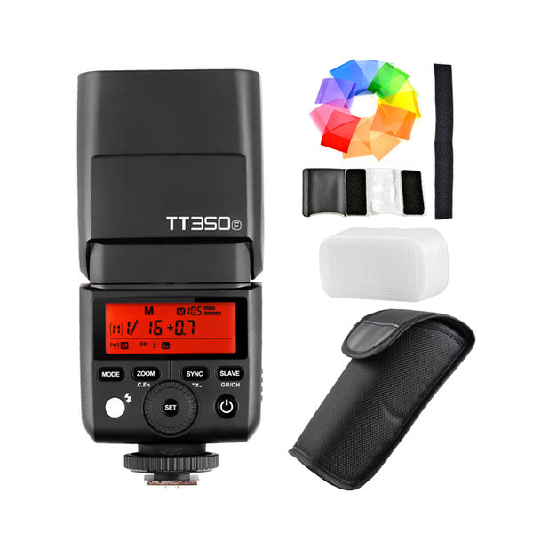Godox TT350F HSS TTL GN36 Mini Speedlite Camera Flash for Fujifilm Camera
