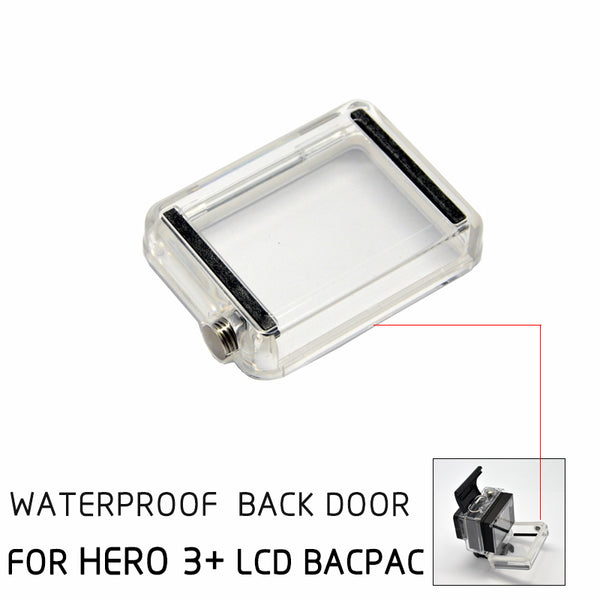 Back Door Case for LCD Bacpac Screen Gopro Hero 3+ Original Waterproof Case