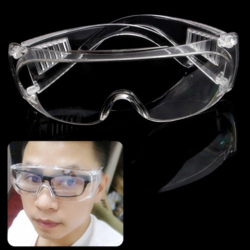 Clear Vented Safety Goggles Eye Protection Protective Lab Anti Fog Glasses