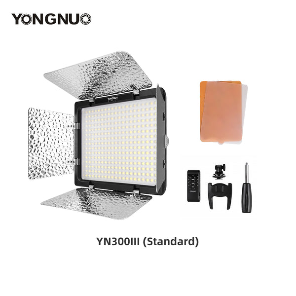 Yongnuo YN300 III 3200k-5500K CRI95 Camera Photo LED Video Light Vlog Light