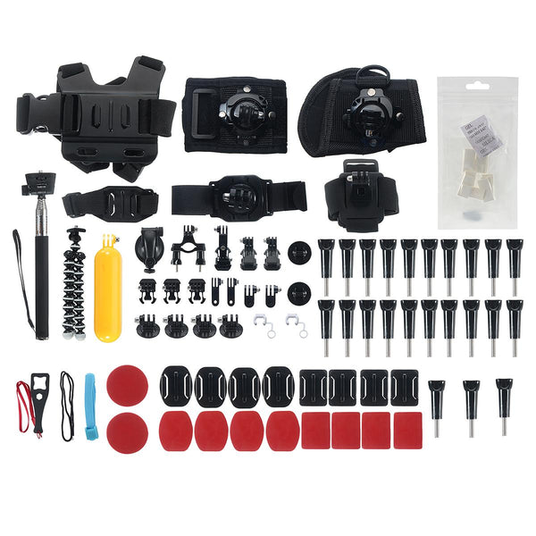 New Arrival 85 in1 Sport Azione Camera Accessories Kit Per for GoPro Hero 5 Hero 4 SJ4000 SJ5000 SJ6000