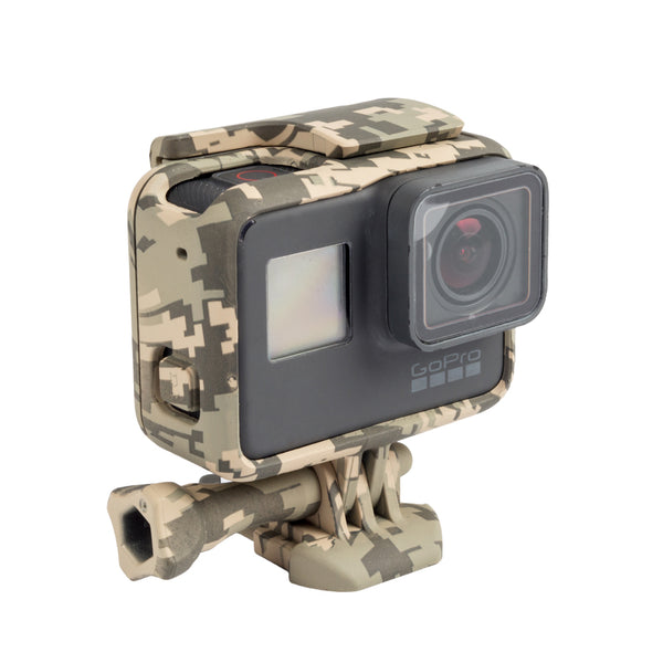 Camouflage Frame for GoPro Hero 6/Hero 5 Portective Border Housing for GoPro Hero 5/Hero 6 Case Cover Accessories