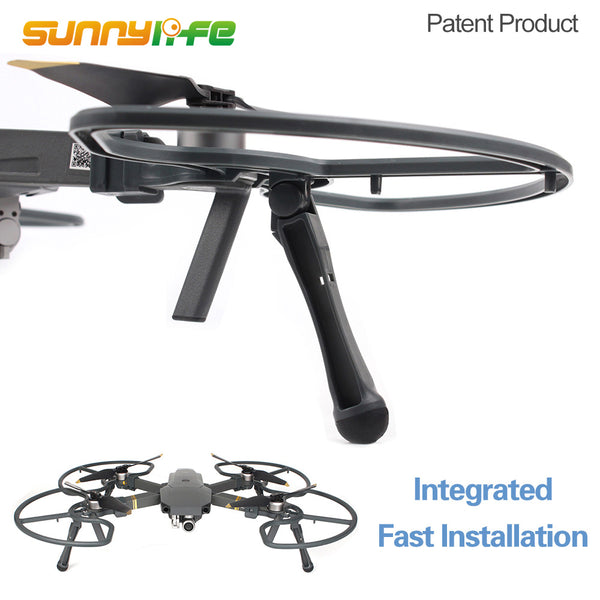 Sunnylife Integrated Landing Gears Stabilizers and Propeller Guards Prop Protectors for DJI MAVIC PRO & PLATINUM & WHITE